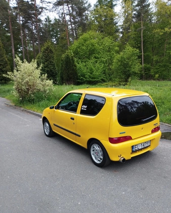 Fiat Seicento cena 8900 przebieg: 247452, rok produkcji 1998 z Łódź małe 277